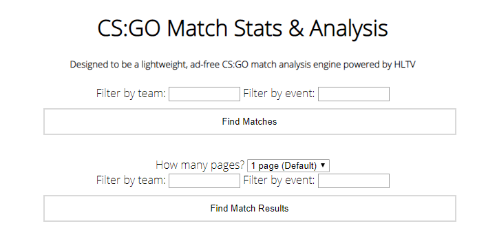 Match Stats